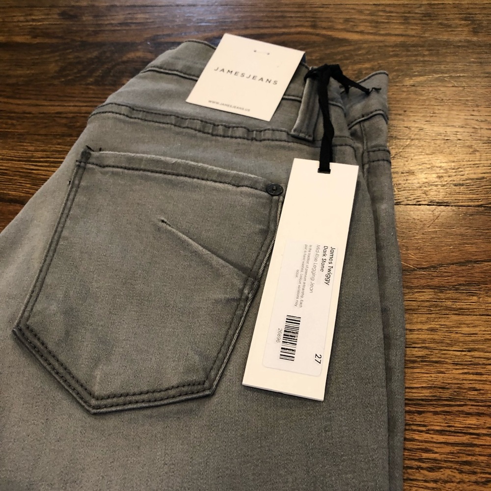 James Twiggy Skinny Jeans in Dark Stone size 27